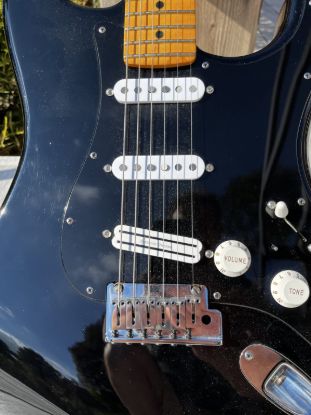 Picture of Dave Gilmour "Black Strat" Fender Stratocaster recreation