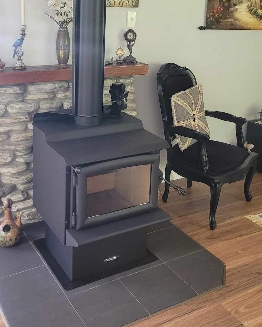 Picture of Woodsman Tasman MKII LEB & 4.2m HeatSaver Flue