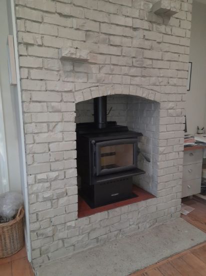 Picture of Woodsman Tasman MKII LEB & 4.2m HeatSaver Flue