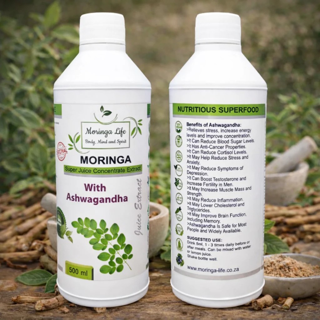 Picture of Moringa + Ashwagandha Boost – Natural Strength, Energy & Vitality Formula