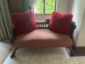 Picture of Carved love seat