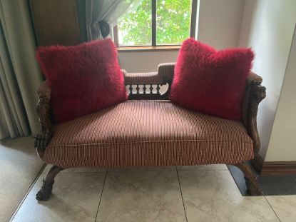 Picture of Carved love seat