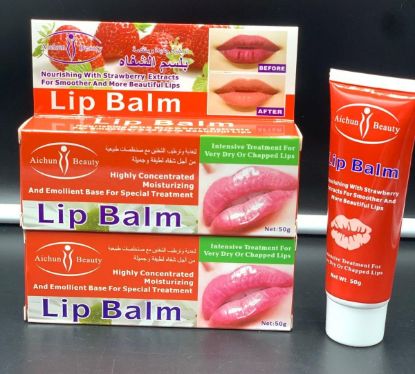Picture of Caption: 💋 Moisturising Lip Balm 50g – Soft, Smooth Lips!