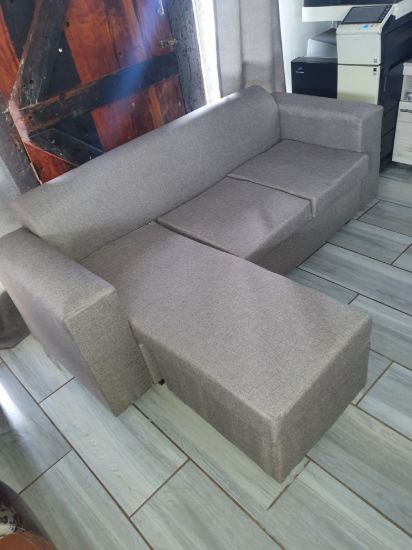 Picture of L Shape 3 - 4 seated couch 4 weeks old